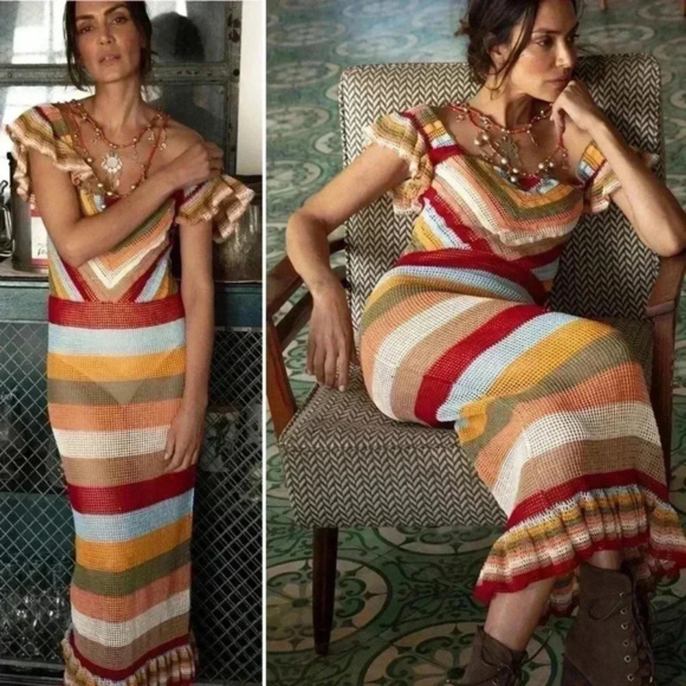 NWT‎ - Carolina K for Free People Paradise Crochet Dress
Size Medium - Picture 3 of 13